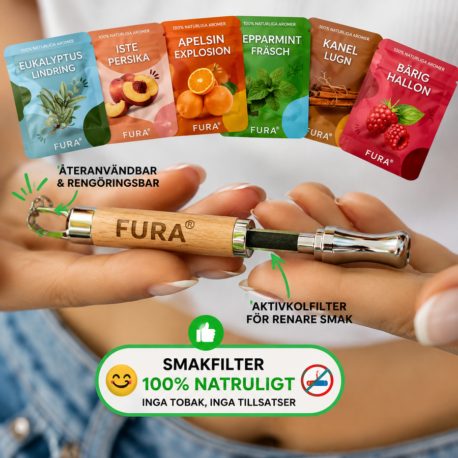 Unik smak utan rök och utan viktuppgång