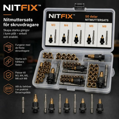 NitFix Head Rivet Nut Tool
